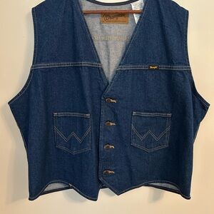 Wrangler Denim‎ Vest XXL Classic Western Style